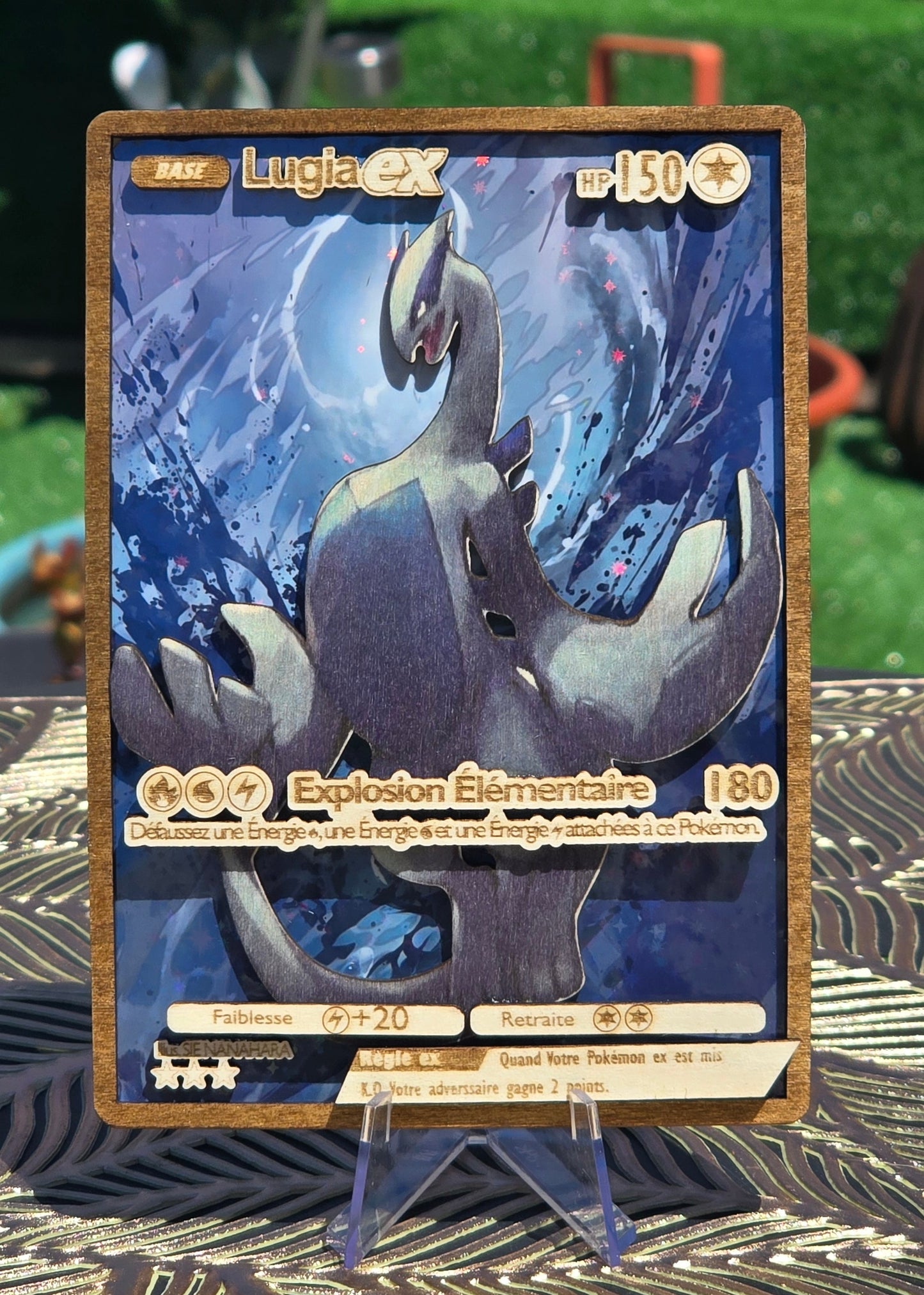 Créez votre Carte Pokémon ou Yu-Gi-Oh! Personnalisée en Bois