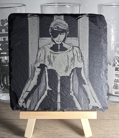 Pack Sur-Mesure – Dessous de Verre Manga en Ardoise " Carré"