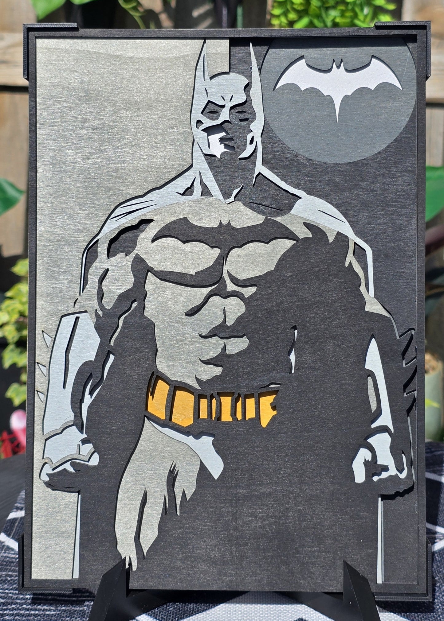 Tableau Batman – Bois 3D Multicouche