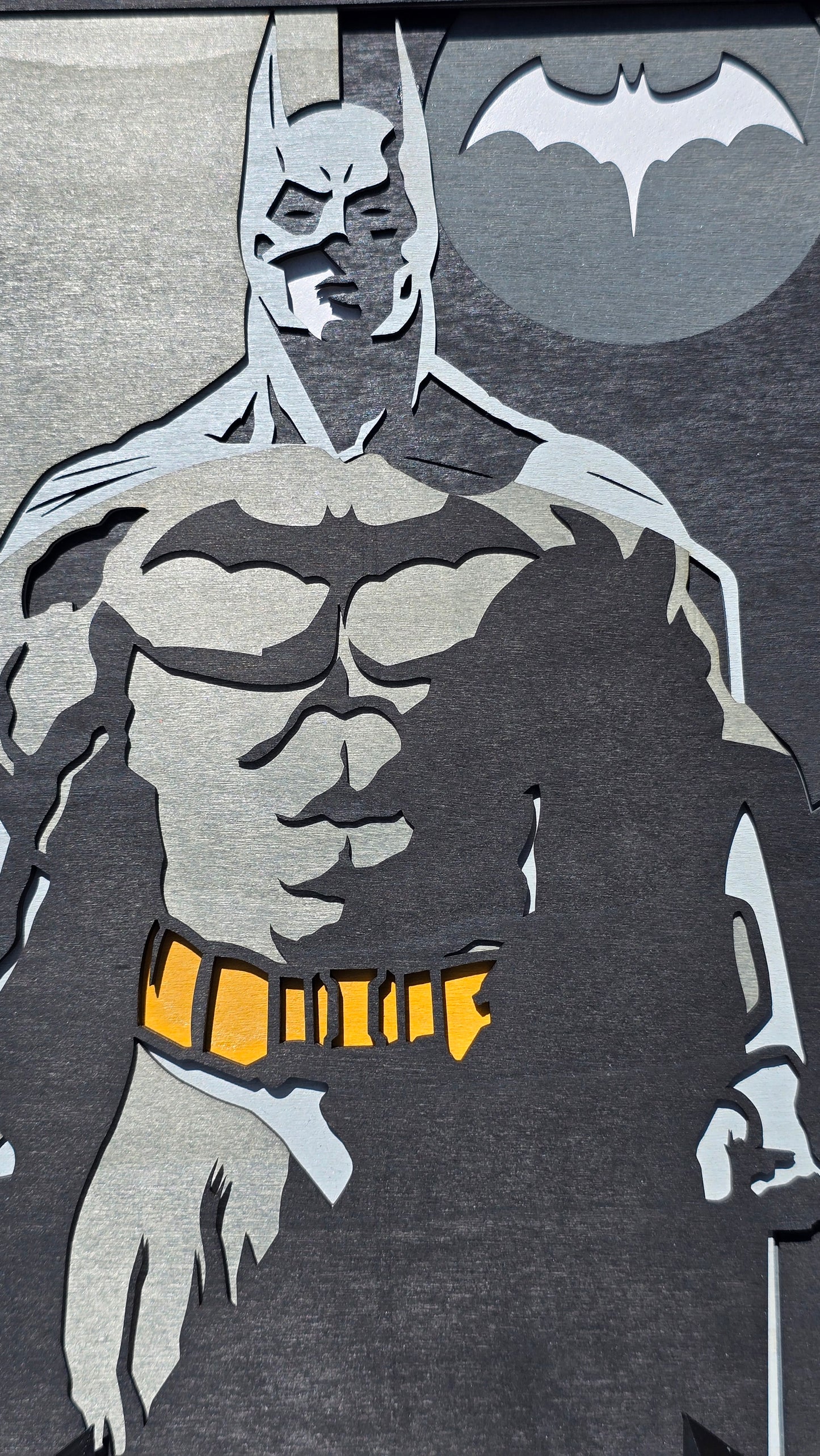 Tableau Batman – Bois 3D Multicouche