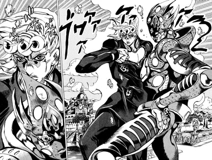 giorno giovanna - Jojo's bizarre adventure "Tableau Manga"