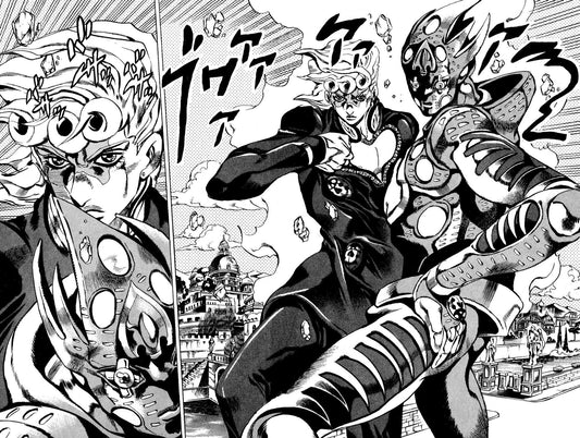 giorno giovanna - Jojo's bizarre adventure "Tableau Manga"