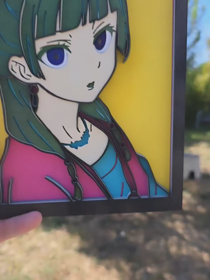 Portraits Sur Bois - Mao Mao